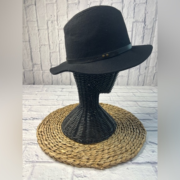 Phase 3 Stylish Black Fedora Hat. Wool. - Picture 1 of 12